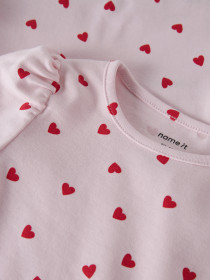NAME IT Bluse Bheart Cradle Pink